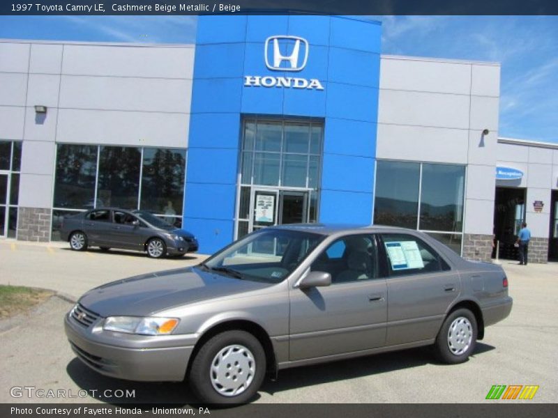 Cashmere Beige Metallic / Beige 1997 Toyota Camry LE