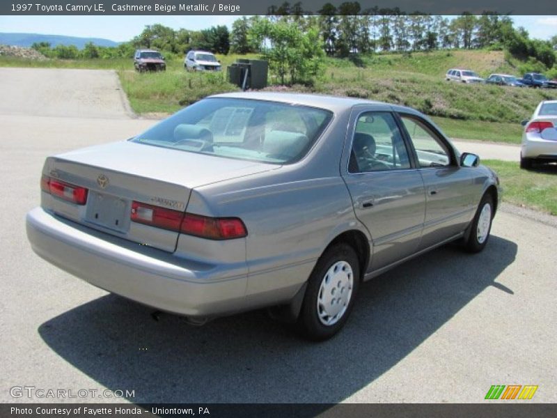 Cashmere Beige Metallic / Beige 1997 Toyota Camry LE