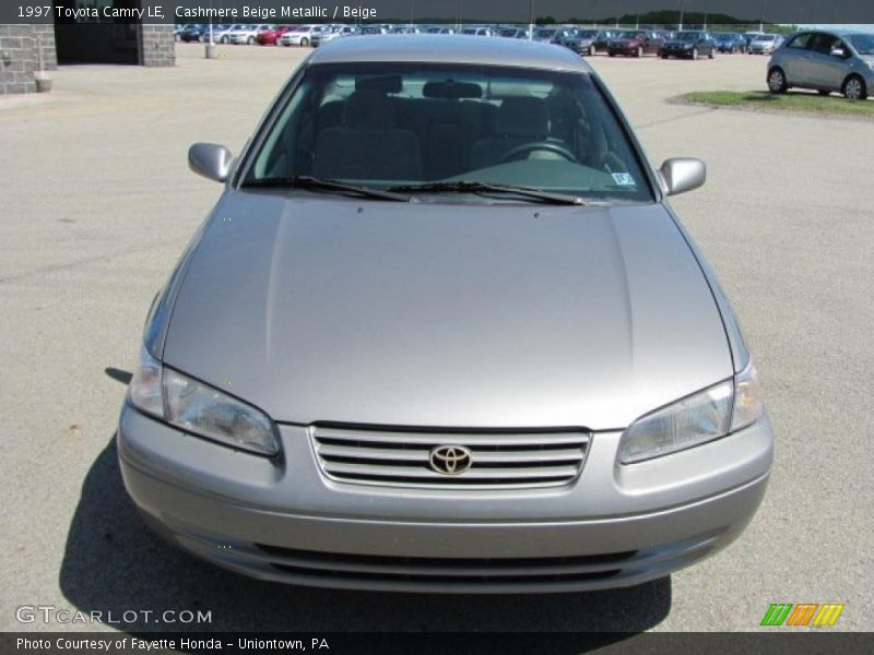 Cashmere Beige Metallic / Beige 1997 Toyota Camry LE