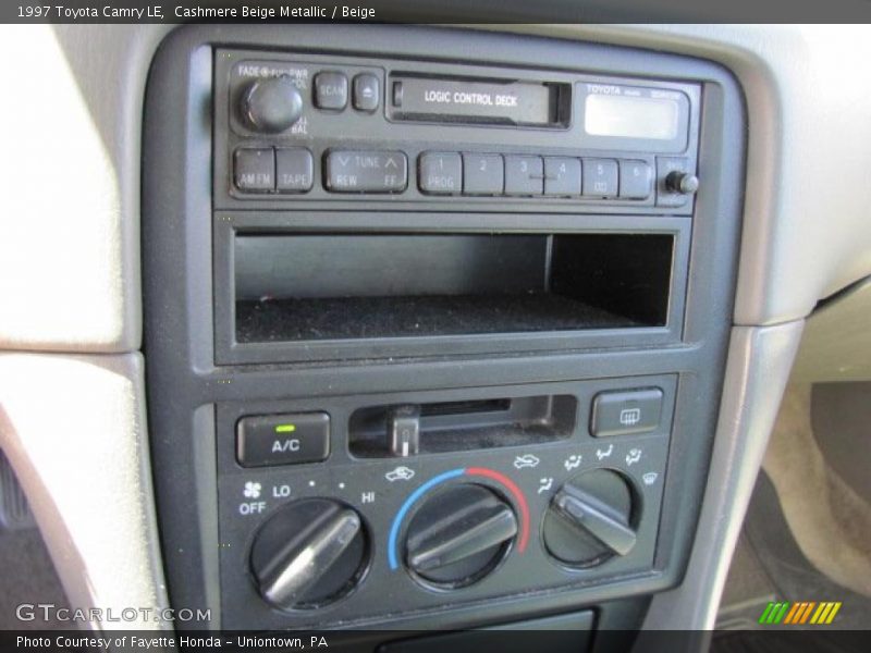 Cashmere Beige Metallic / Beige 1997 Toyota Camry LE