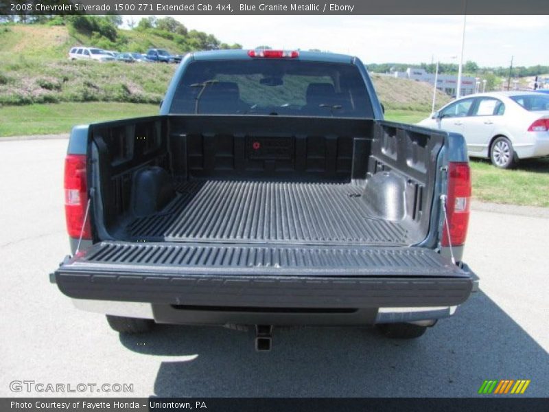 Blue Granite Metallic / Ebony 2008 Chevrolet Silverado 1500 Z71 Extended Cab 4x4