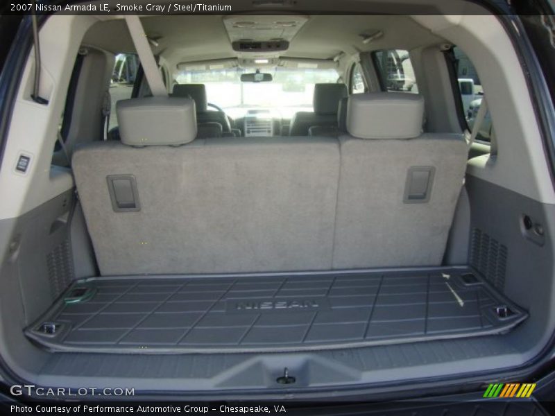 Smoke Gray / Steel/Titanium 2007 Nissan Armada LE