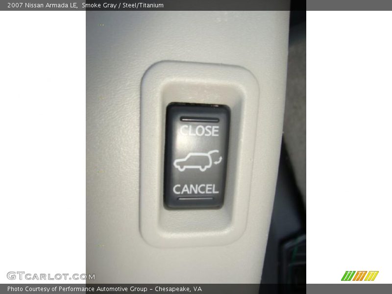 Smoke Gray / Steel/Titanium 2007 Nissan Armada LE
