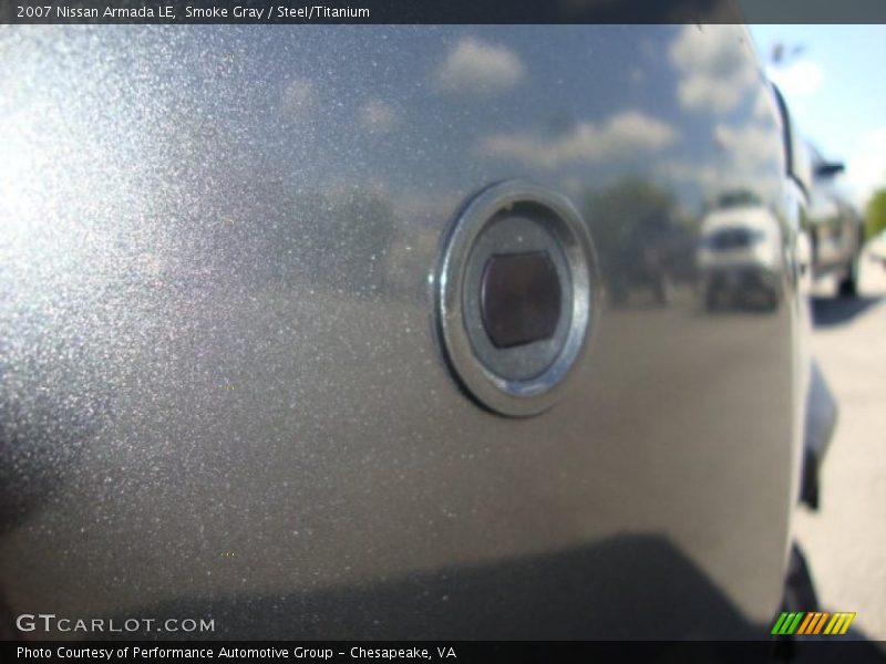 Smoke Gray / Steel/Titanium 2007 Nissan Armada LE