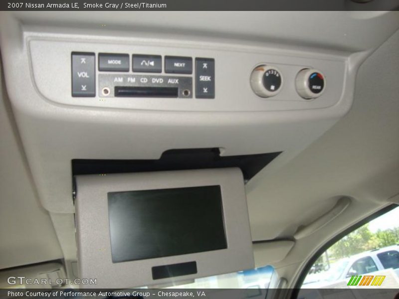Smoke Gray / Steel/Titanium 2007 Nissan Armada LE