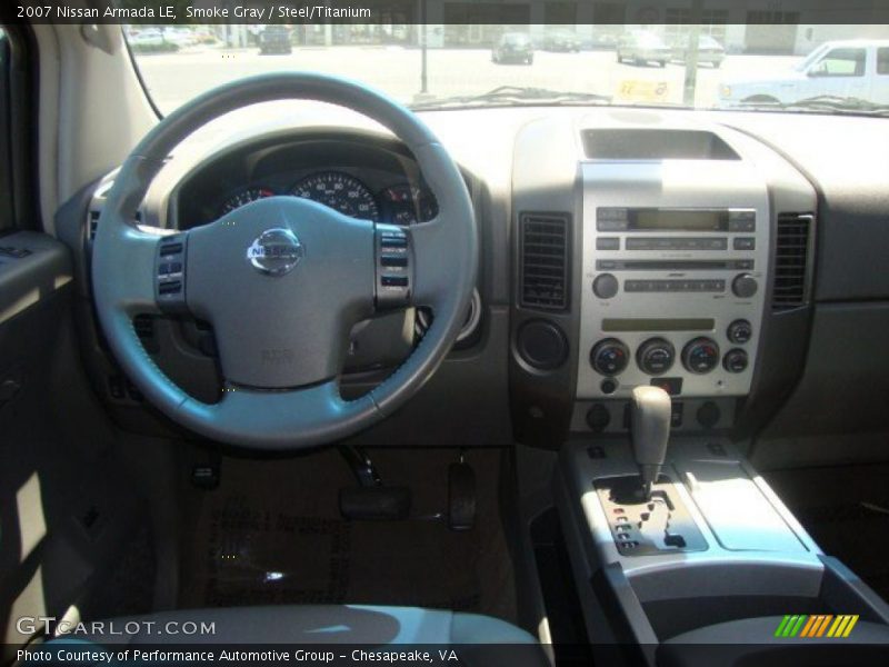 Smoke Gray / Steel/Titanium 2007 Nissan Armada LE