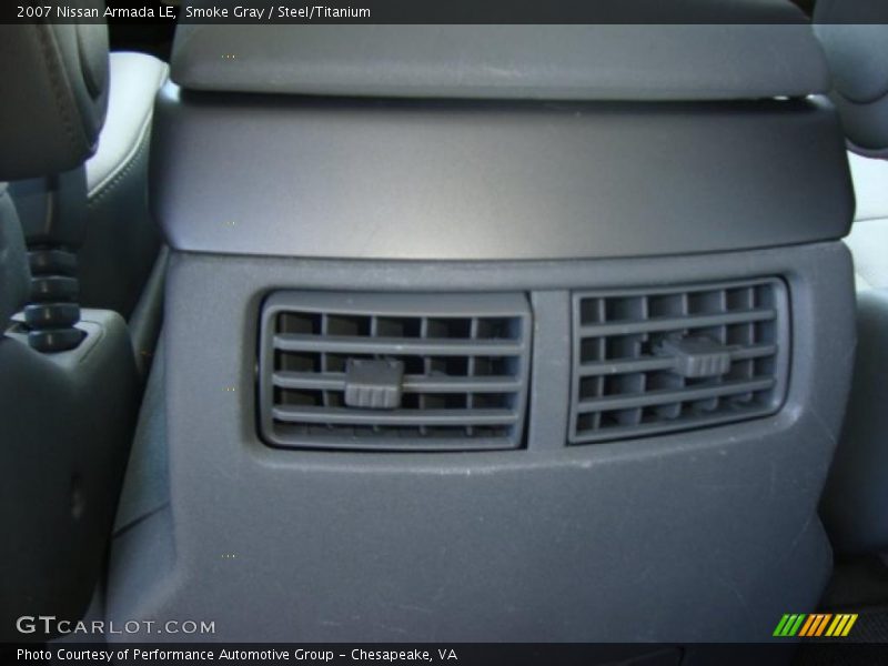 Smoke Gray / Steel/Titanium 2007 Nissan Armada LE