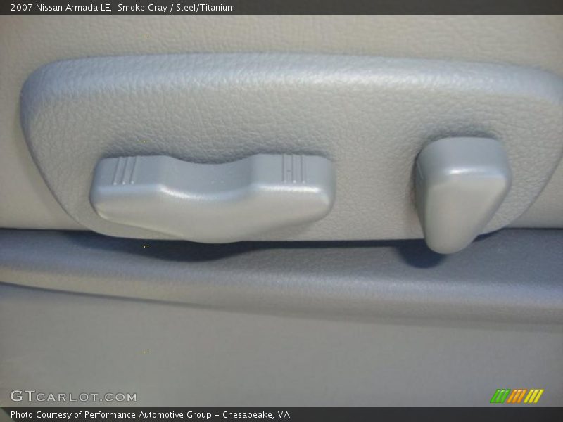 Smoke Gray / Steel/Titanium 2007 Nissan Armada LE