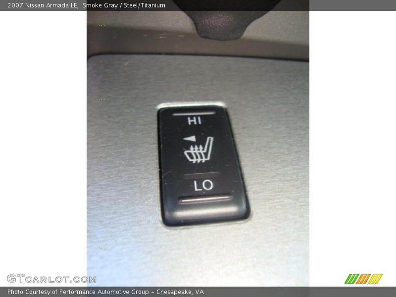 Smoke Gray / Steel/Titanium 2007 Nissan Armada LE