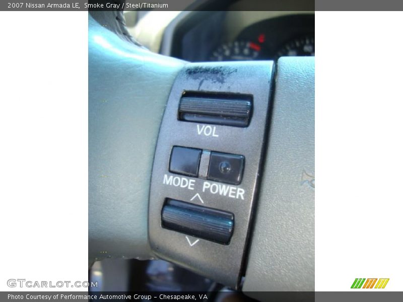 Smoke Gray / Steel/Titanium 2007 Nissan Armada LE