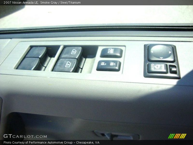 Smoke Gray / Steel/Titanium 2007 Nissan Armada LE