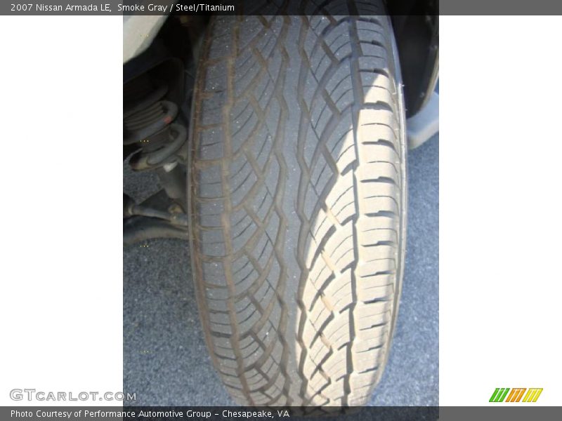 Smoke Gray / Steel/Titanium 2007 Nissan Armada LE