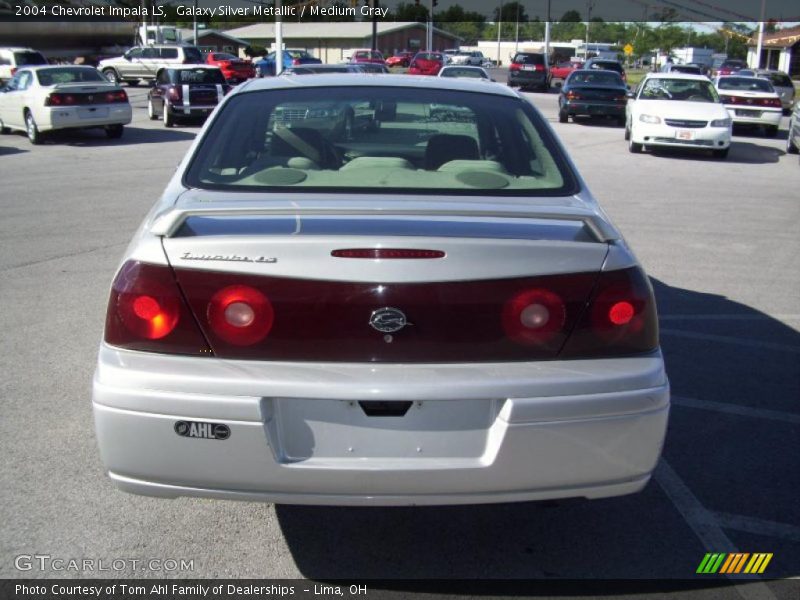 Galaxy Silver Metallic / Medium Gray 2004 Chevrolet Impala LS