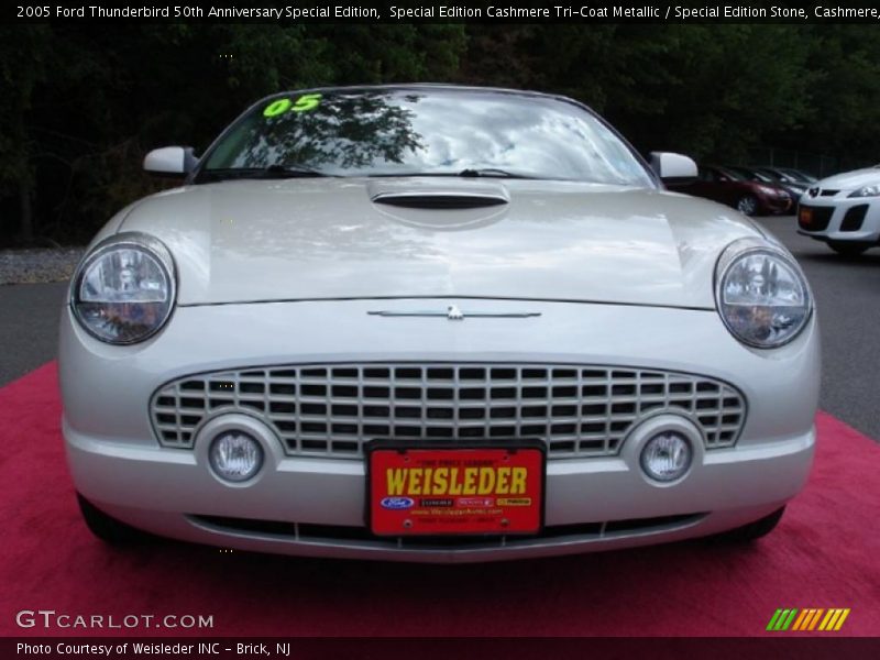 Special Edition Cashmere Tri-Coat Metallic / Special Edition Stone, Cashmere, Soft Gold 2005 Ford Thunderbird 50th Anniversary Special Edition