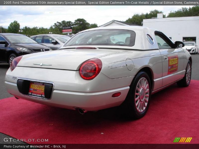 Special Edition Cashmere Tri-Coat Metallic / Special Edition Stone, Cashmere, Soft Gold 2005 Ford Thunderbird 50th Anniversary Special Edition