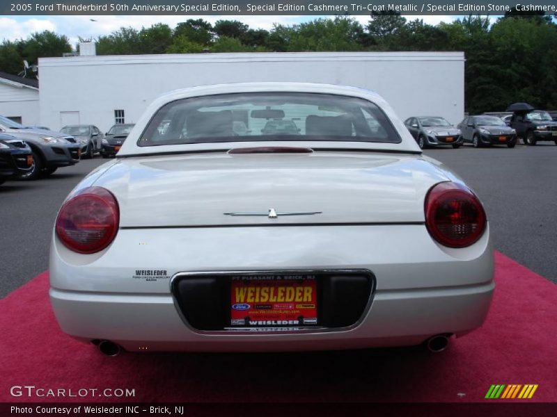 Special Edition Cashmere Tri-Coat Metallic / Special Edition Stone, Cashmere, Soft Gold 2005 Ford Thunderbird 50th Anniversary Special Edition
