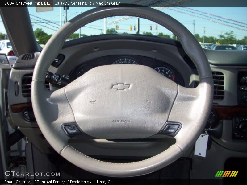 Galaxy Silver Metallic / Medium Gray 2004 Chevrolet Impala LS