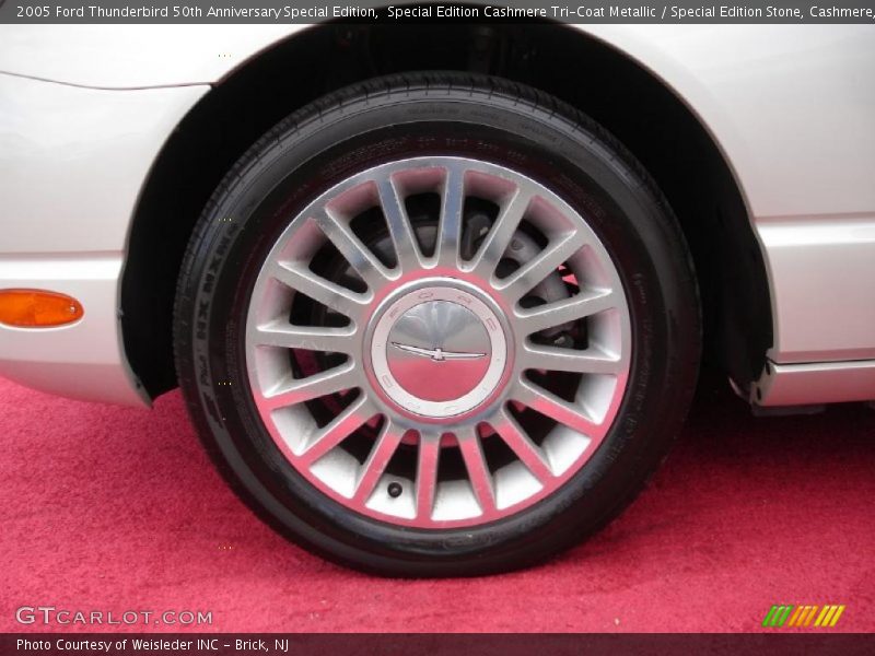 Special Edition Cashmere Tri-Coat Metallic / Special Edition Stone, Cashmere, Soft Gold 2005 Ford Thunderbird 50th Anniversary Special Edition