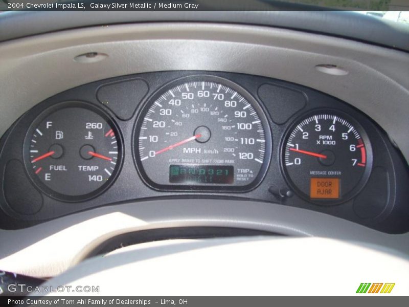 Galaxy Silver Metallic / Medium Gray 2004 Chevrolet Impala LS