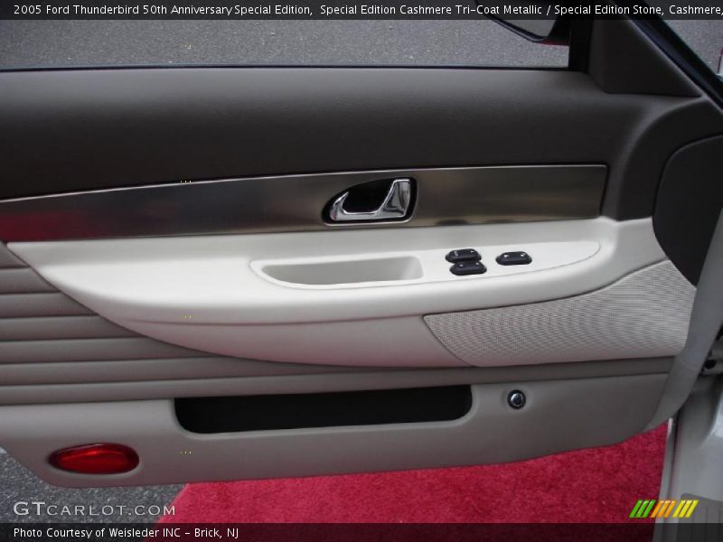 Special Edition Cashmere Tri-Coat Metallic / Special Edition Stone, Cashmere, Soft Gold 2005 Ford Thunderbird 50th Anniversary Special Edition