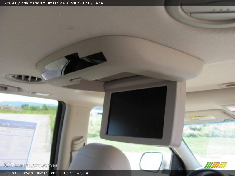 Satin Beige / Beige 2009 Hyundai Veracruz Limited AWD