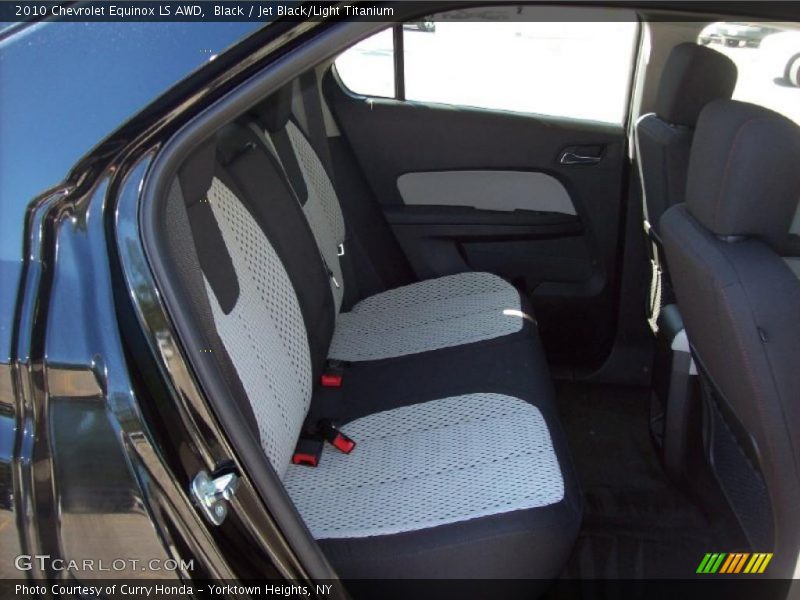 Black / Jet Black/Light Titanium 2010 Chevrolet Equinox LS AWD
