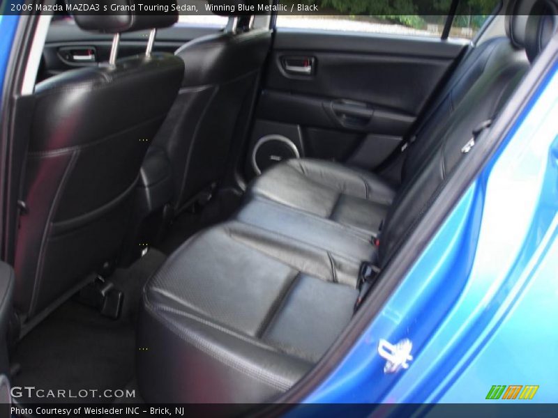 Winning Blue Metallic / Black 2006 Mazda MAZDA3 s Grand Touring Sedan