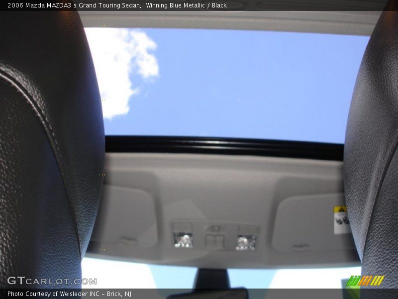 Winning Blue Metallic / Black 2006 Mazda MAZDA3 s Grand Touring Sedan