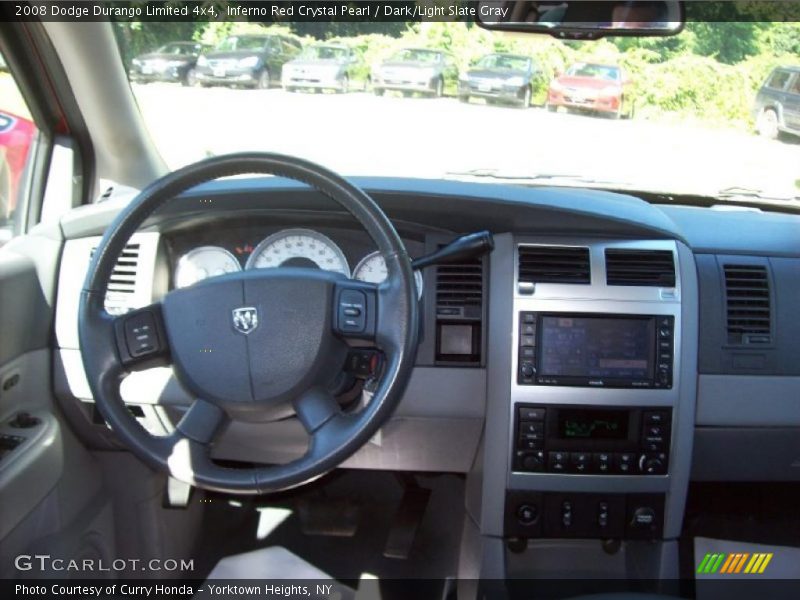 Inferno Red Crystal Pearl / Dark/Light Slate Gray 2008 Dodge Durango Limited 4x4