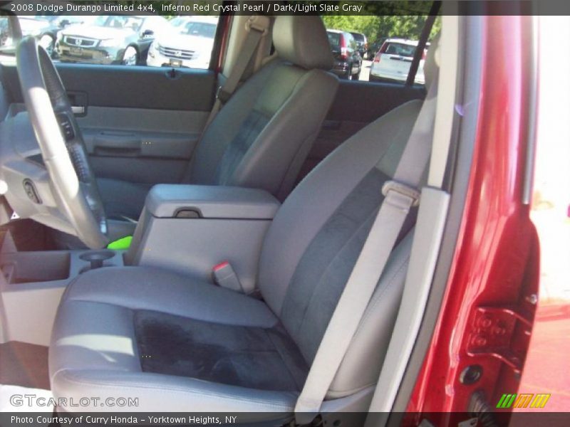 Inferno Red Crystal Pearl / Dark/Light Slate Gray 2008 Dodge Durango Limited 4x4