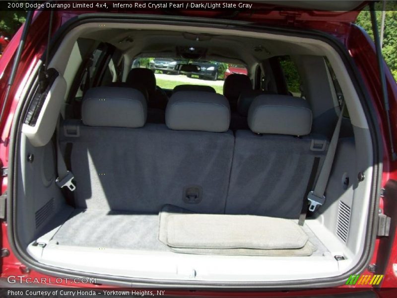 Inferno Red Crystal Pearl / Dark/Light Slate Gray 2008 Dodge Durango Limited 4x4
