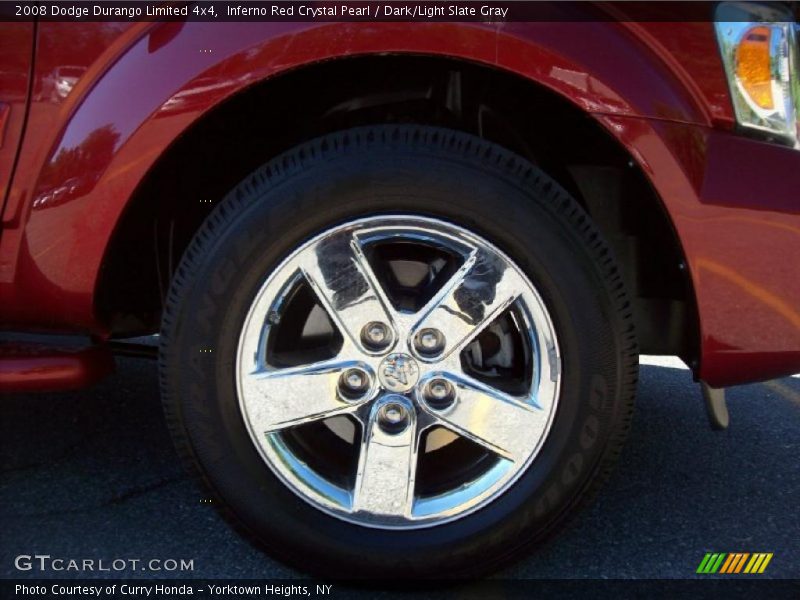 Inferno Red Crystal Pearl / Dark/Light Slate Gray 2008 Dodge Durango Limited 4x4