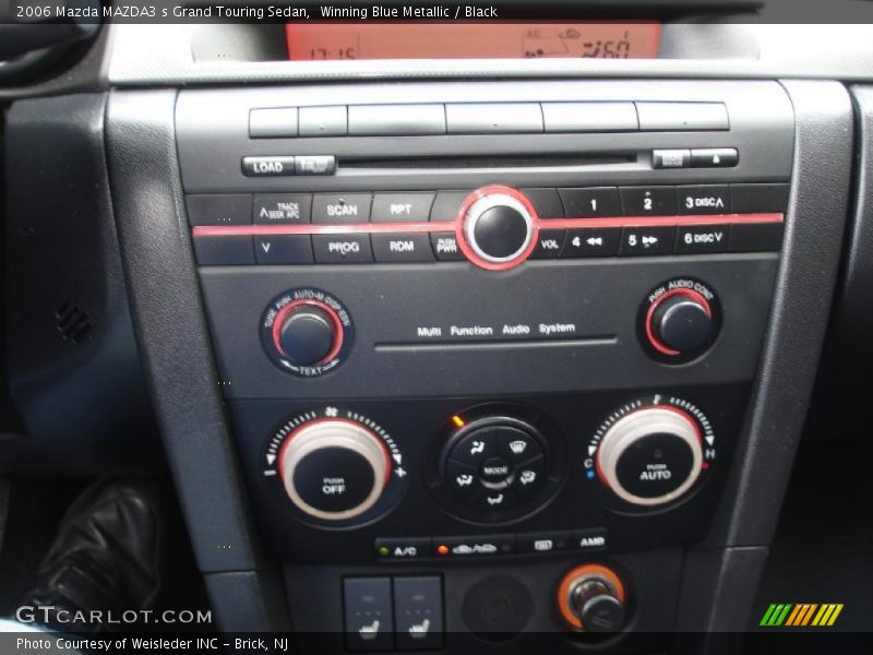 Winning Blue Metallic / Black 2006 Mazda MAZDA3 s Grand Touring Sedan