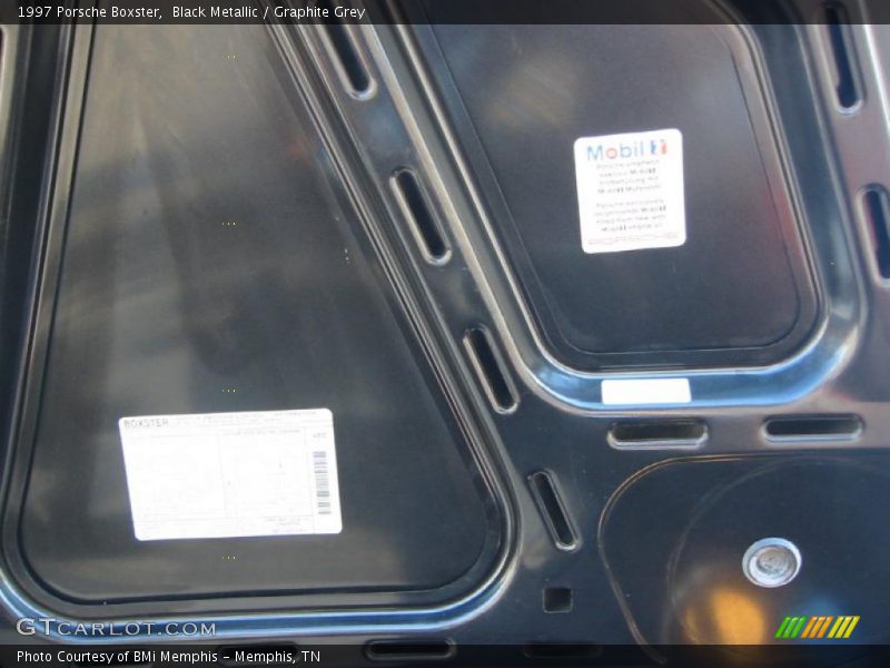 Black Metallic / Graphite Grey 1997 Porsche Boxster