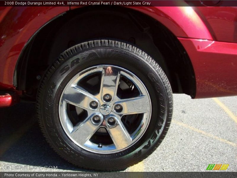 Inferno Red Crystal Pearl / Dark/Light Slate Gray 2008 Dodge Durango Limited 4x4
