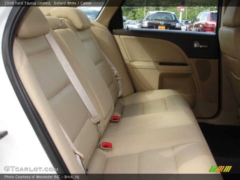 Oxford White / Camel 2008 Ford Taurus Limited
