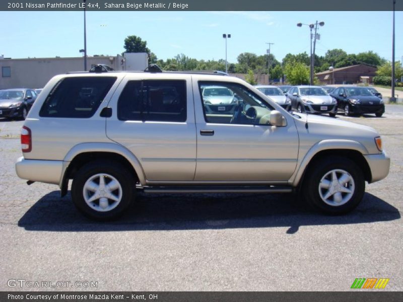 Sahara Beige Metallic / Beige 2001 Nissan Pathfinder LE 4x4