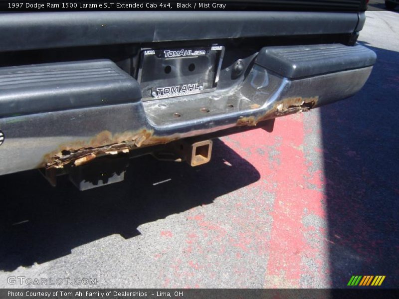 Black / Mist Gray 1997 Dodge Ram 1500 Laramie SLT Extended Cab 4x4