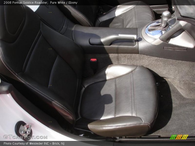 Pure White / Ebony 2008 Pontiac Solstice Roadster