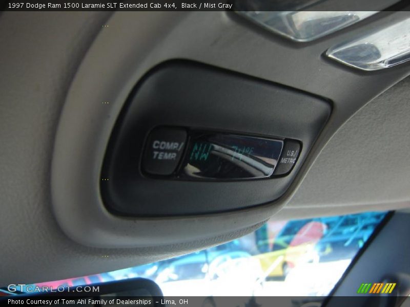 Black / Mist Gray 1997 Dodge Ram 1500 Laramie SLT Extended Cab 4x4