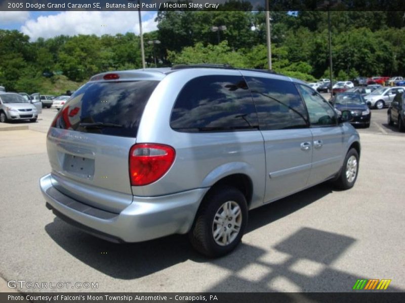 Butane Blue Pearl / Medium Slate Gray 2005 Dodge Grand Caravan SE