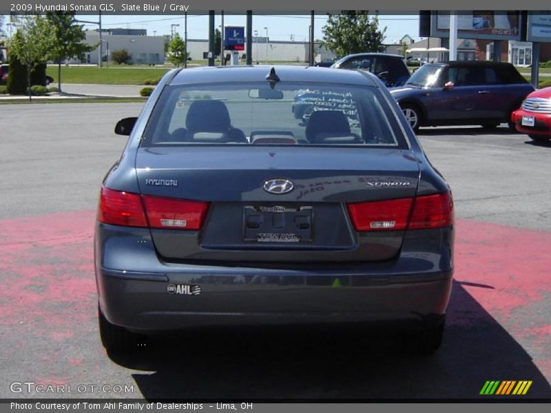 Slate Blue / Gray 2009 Hyundai Sonata GLS