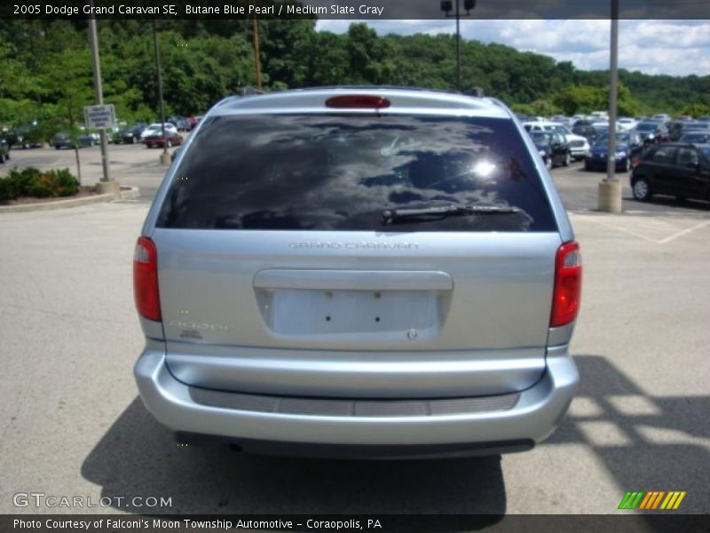Butane Blue Pearl / Medium Slate Gray 2005 Dodge Grand Caravan SE