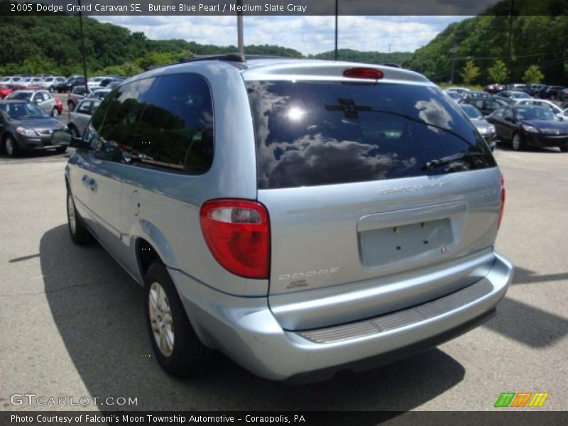 Butane Blue Pearl / Medium Slate Gray 2005 Dodge Grand Caravan SE