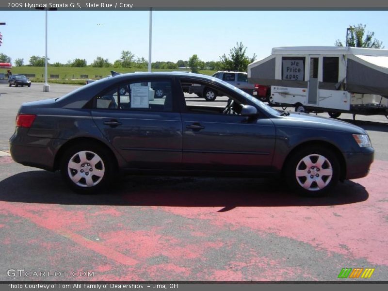 Slate Blue / Gray 2009 Hyundai Sonata GLS
