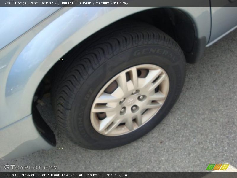 Butane Blue Pearl / Medium Slate Gray 2005 Dodge Grand Caravan SE