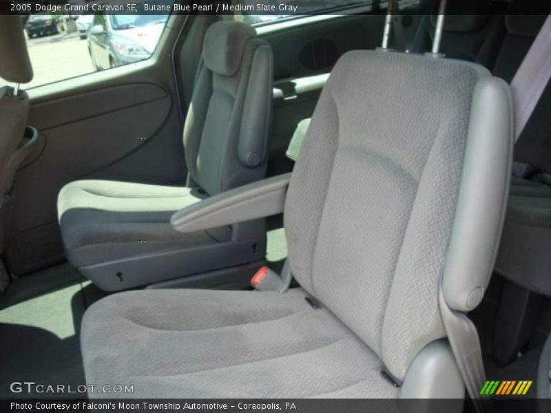 Butane Blue Pearl / Medium Slate Gray 2005 Dodge Grand Caravan SE
