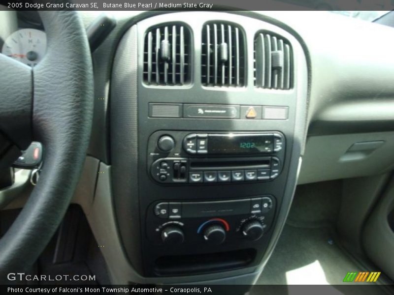 Butane Blue Pearl / Medium Slate Gray 2005 Dodge Grand Caravan SE