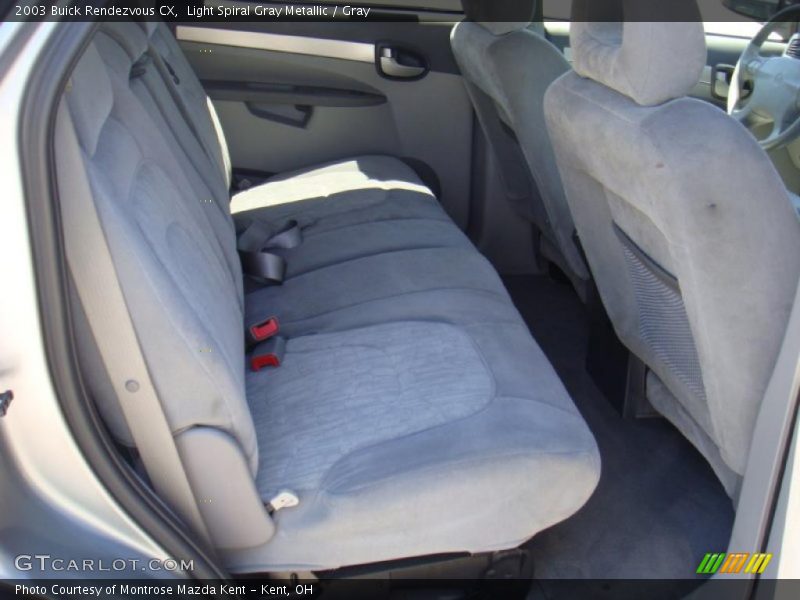 Light Spiral Gray Metallic / Gray 2003 Buick Rendezvous CX