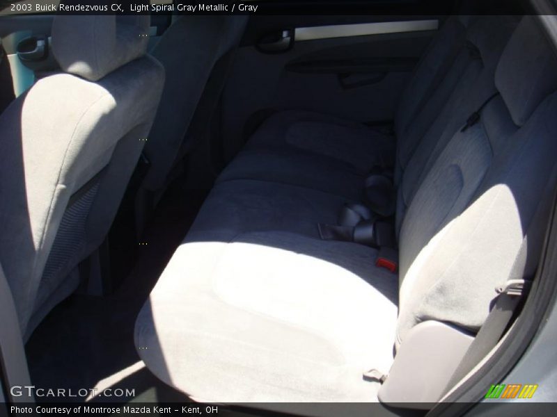 Light Spiral Gray Metallic / Gray 2003 Buick Rendezvous CX